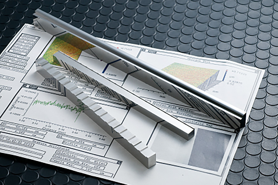 Long Mirror Surface Machining of Rounded Shape and Groove Shape