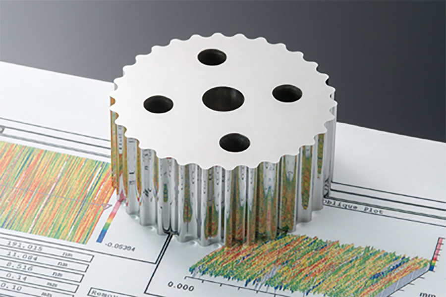 Example of Workpiece for Serration Punch Processing