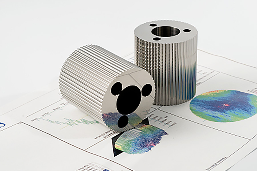 Example of Mirror Grinding Workpiece for Serration Punch