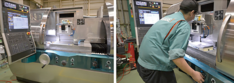 操作性抜群のパネル配置