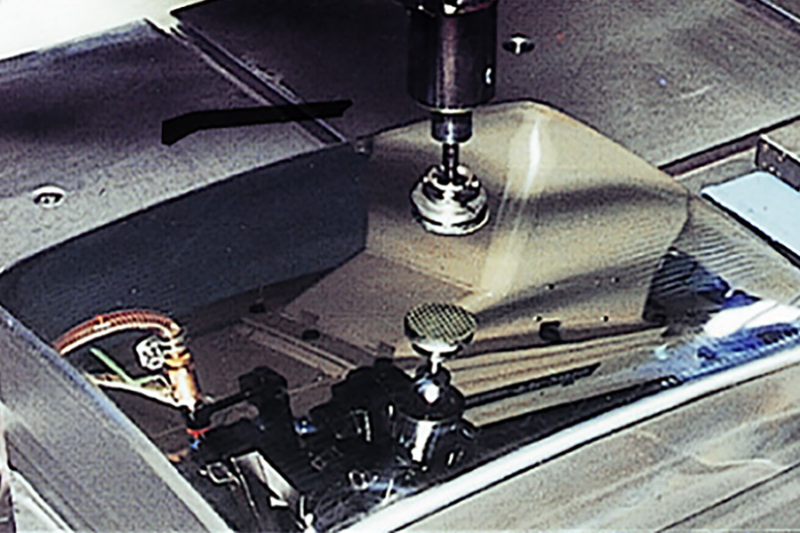 Machining by die polishing machine FP-α series