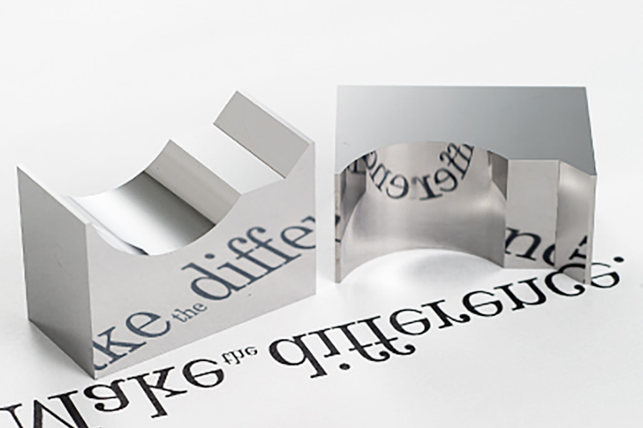 Contour Grinding of Carbide Material (Split Die)