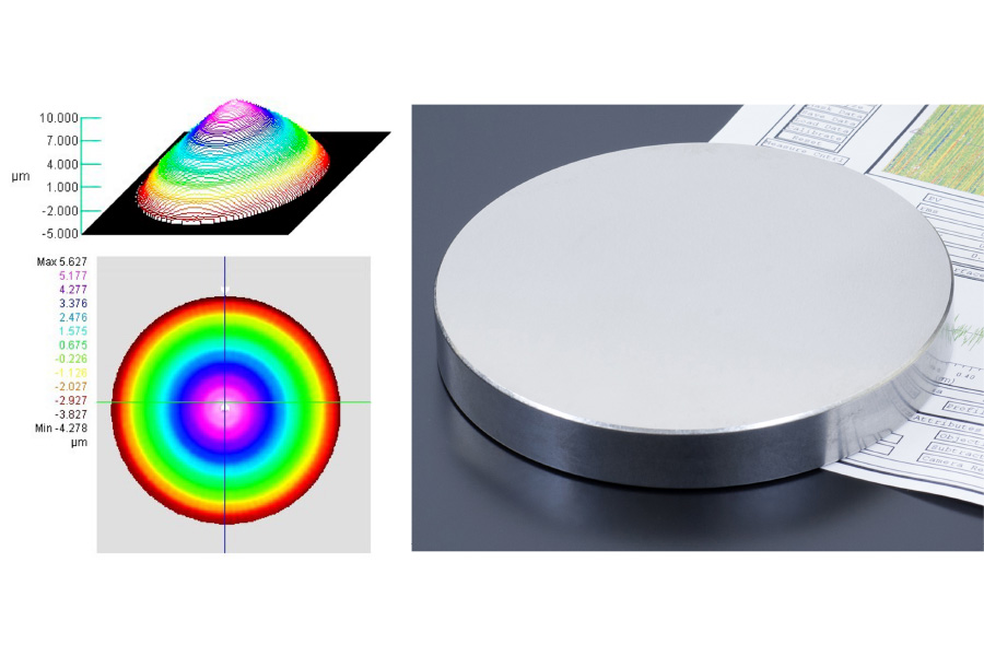 Ultra Precision Rotary Grinding with Synchronized 2 axes