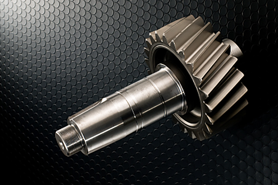 Herlical-Gear Grinding of S55C