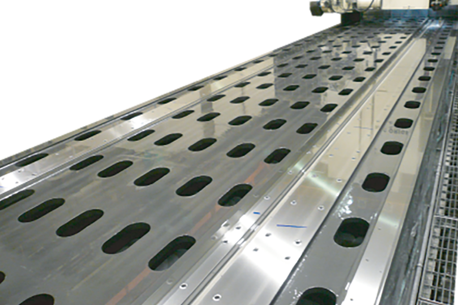 Flatness Grinding of Large Workpieces