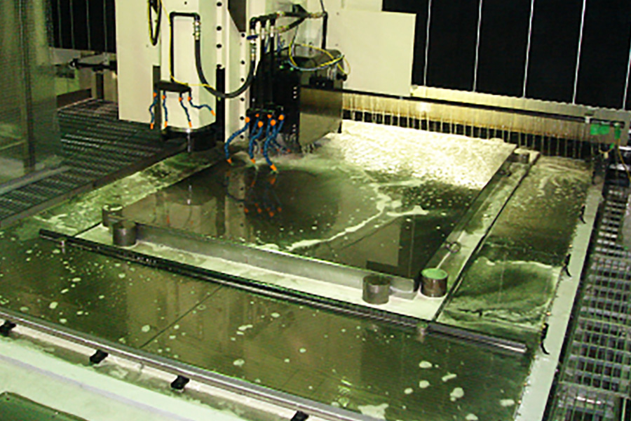 Surface Grinding of Machine Tool Table (S55C)