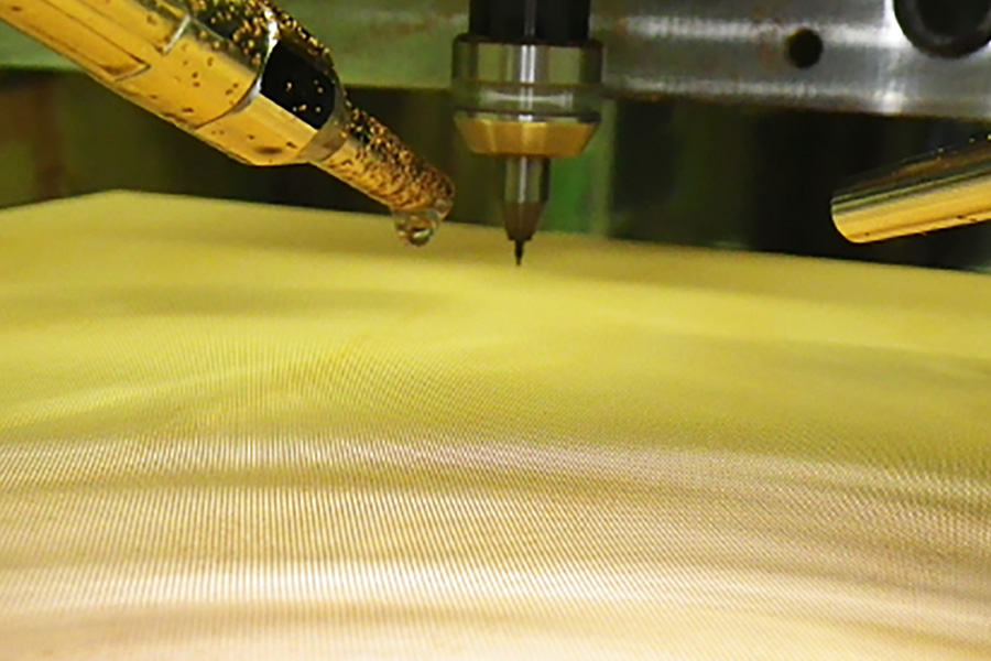 Micro Lens Array Process (Large area, arbitrary shape, high aspect ratio)