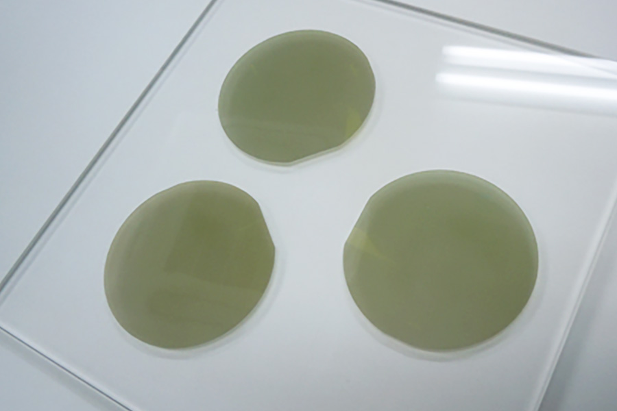 SiC Wafer Thinned Down to 20μm